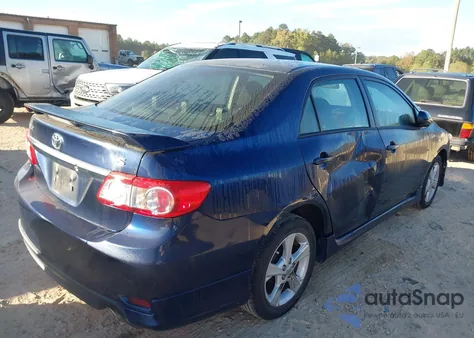 2012 Toyota Corolla S z USA, uszkodzony, nr VIN 5YFBU4EE2CP026621